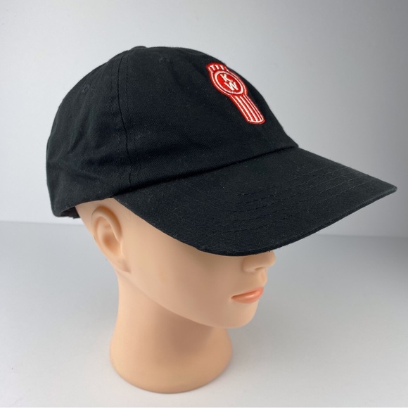 Kenworth trucker hat, men's black ball cap with adjustable strap - Picture 2 of 8